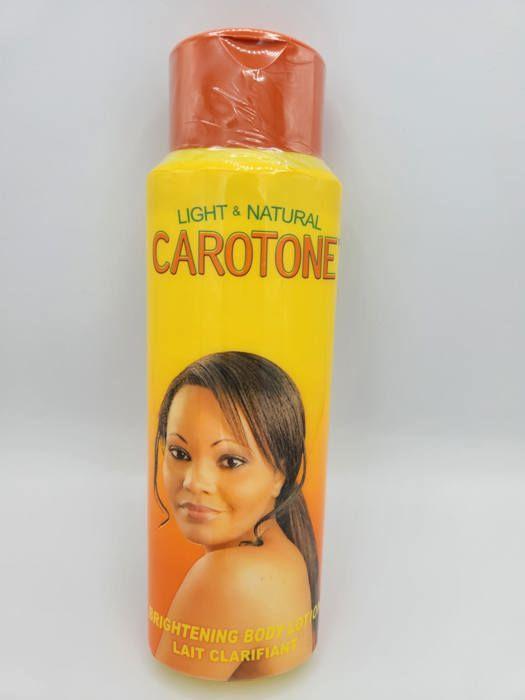 Lait Corporel Éclaircissant - CAROTONE - 550 Ml - Hydratant - Réduit Les Taches - Sans Parabène