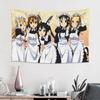 Colorful Anime Girl Tapestry Wall Hanging Blanket Tapestry Home Decor Items Wall Decorations