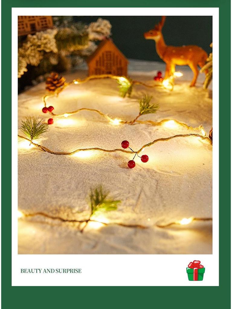 LED Flashing Fairy Lights for Christmas Tree and Shop Window Decorations