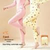 Mianzhi Girls' Pure Cotton Thermal Underwear Pants (2-Pack)