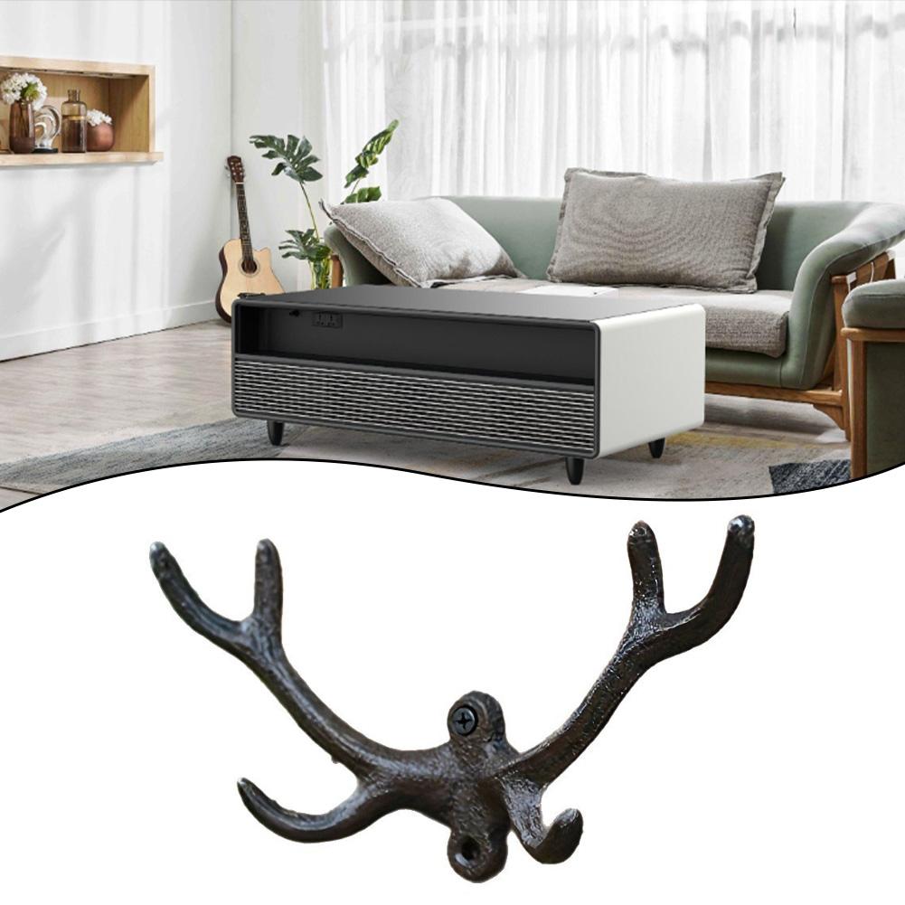 Easy Installation Antler Wall Hook Cast Iron Wall Hook