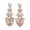 Light Luxury Style Drop-shaped Earrings, Palace Style, Fashionable, Exquisite and High-end Earrings