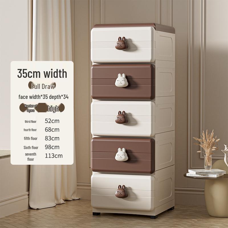 3-Layer Side-Opening Clothes Storage Box - Dustproof, Moistureproof, Stackable 3 Layers