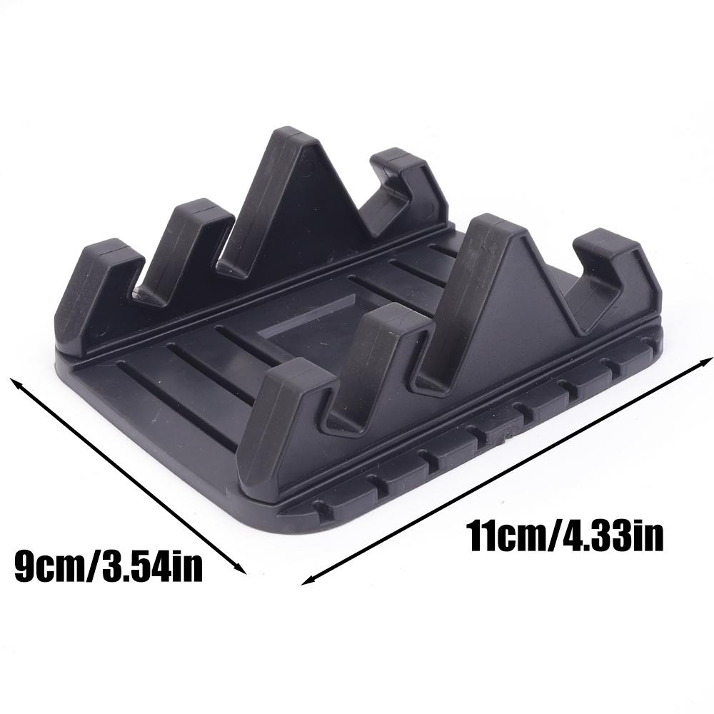 

Новый нескользящий автомобильный держатель для телефона, универсальный держатель для приборной панели, навигация, 3C, автомобильный держатель, силиконовый корпус, фиксированный клейкий держатель для мобильного телефона чёрный