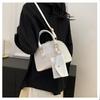 Women's Faux Leather Shell Bag Fashionable Single Shoulder Crossbody Bag Casual Handbag