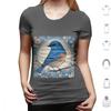 Bluebird Colour 03 T Shirt Big Size 100 Cotton Bluebird Bluebird Art Bluebird Watercolour Bluebird Design Bluebird Feathers