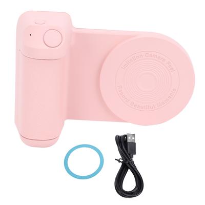 Magnetic Camera Handle Bracket Smartphone Photo Holder Cordless Charging Stand 3300mAh for Video