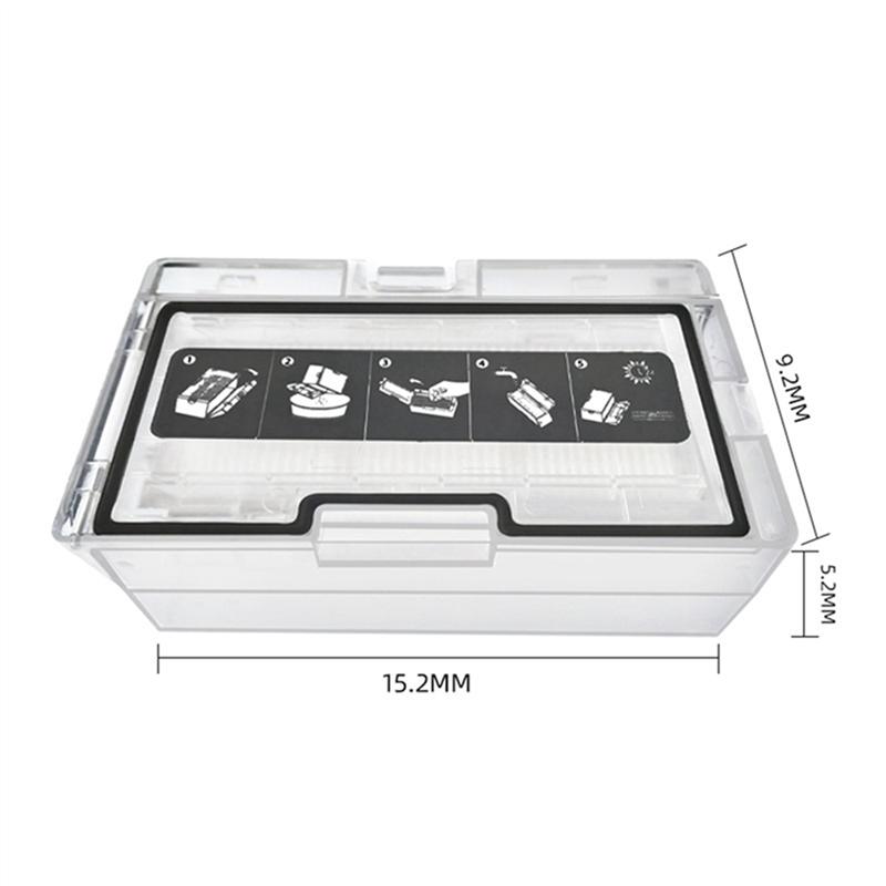 -September 2X Dust Box For Xiaomi Roborock S8 Pro Ultra /S8/S8+T7S/G10S Robot Vacuum Cleaner Trash Box With Filter