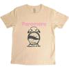 Paramore T-Shirt Clock Band Official Beige New