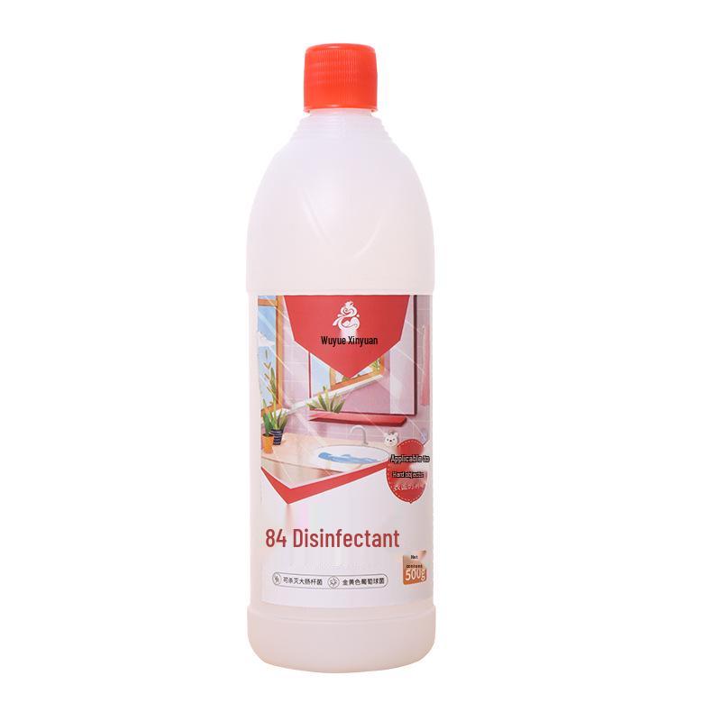 Xinyuan 84 Disinfectant 500g: Household Bleach for Clothes - Deodorizes, Sterilizes, and Disinfects