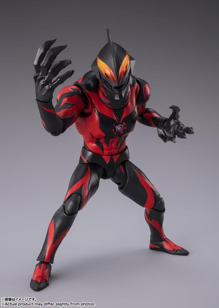 TAMASHII NATIONS S.H.Figuarts Mega Monster Battle Ultra Galaxy Legend O Filme Ultraman Belial (Versão Vilões das Trevas) Aproximadamente. PVC & ABS Pintado de 150mm