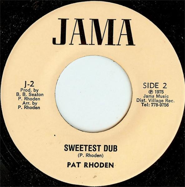 

7inch Record PAT RHODEN Sweet Sunshine J2 Jama 1975 US Reggae Ska Dub Used