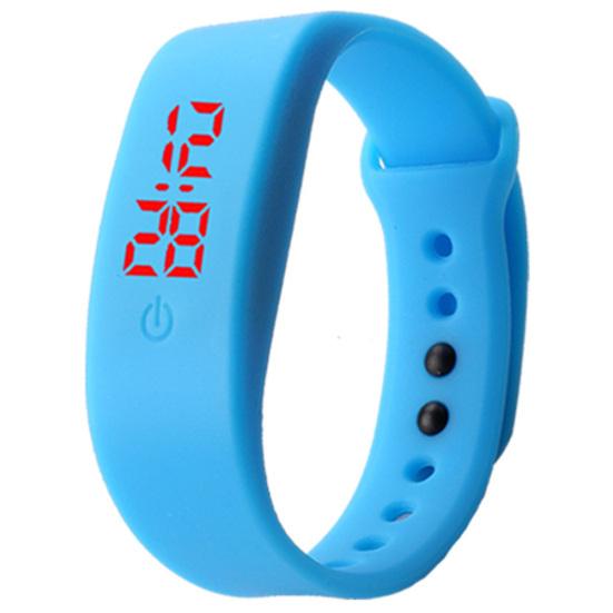 Children Silicone Strap LED Display Sports Bracelet Electronic Digital Watch