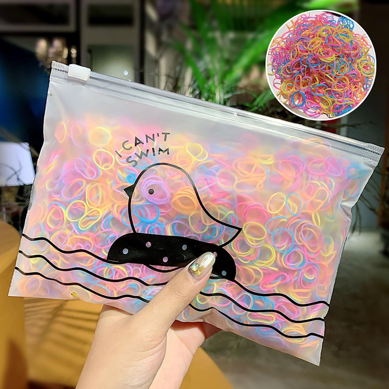 

Color Rubber Band Hair Band Fashion Elastic Hair Band Combination