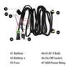 H11 H8 H9 880 881 Fog Light Wiring Harness Socket Wire Connector with 40A Relay ON/Off Switch Kits for Toyota GM Hyundai Accent