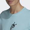Adidas Originals Worm Tee T Shirt Men's Light Blue GN2156