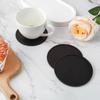 Stylish Silicone Coasters, Heat-resistant and Waterproof, Perfect for Glasses, Tumblers, Mugs, and Teacups. Perfect As a Birthday Gift. Round, Easy