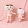 Unique Teacup - Head Plush Doll with Ballet Tutu Soft Stuffed Toy for Girls Toddlers Kids Imaginative Play Gift
