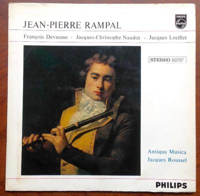 LP Record JEAN-PIERRE RAMPAL, ORCHESTRE ANTIQ - Devienne - Naudot - Loeillet 839200HGY Philips Germany Classical Used