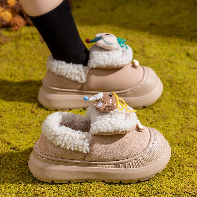 Damskie Zimowe Śniegowce 2024: Grubopodeszwowe, Podwyższające, Wysokie, Z Pluszem, Ciepłe Bawełniane Buty Męskie