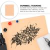 Tattoo Practice Skin Silicone 1Mm Double-Sided Reusable Artificial Skin for Contouring Shading Microblading Eyebrow Makeup