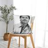 B-Brad Pitts Photo Pillow Case  Soft Pillow Cover Fashion Cushion Cover For Sofa Home Decor
