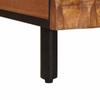Coffee Table Brown 80 x 54 x 40 cm Solid Mango Wood