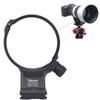 iShoot Metal Camera Tripod Mount Tripod Mount Lens Support Lens Bracket Tripod Socket for Canon RF IS USM Quick Release Plate with Screw Holes At the