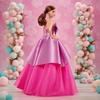 Barbie Birthday Wishes Signature Dress-Up DollHouse Doll from 6 years old Pink JBJ07