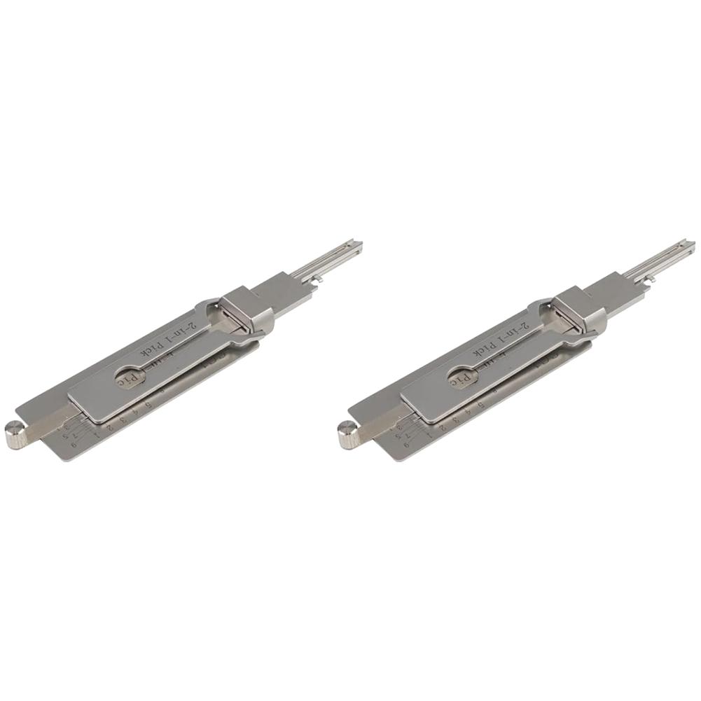 Stainless Steel Key Decoder SS001 O-ring Pickup Kit Hook Tool Pickup Hand Tool Maintenance Repair Kit Stainless Steel Tools