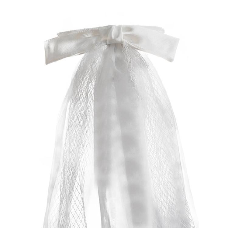 Свадебная Фата Невеста Изящная Заколка Для Волос Платок Фата Девичник Белый 1