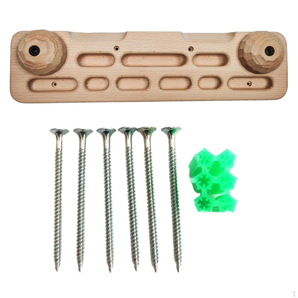 Klettertrainingsboard Fingerboard Wandmontiert Fels Handtrainer für Körperliche Fitness