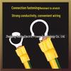 Xunfa Yellow-Green 2.5mm² Grounding Wire (100-Pack)