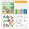 Childrens Mosaic Art Book For Kids Age 3 To 6 With Diy Creative Coloring And Sticker Fun