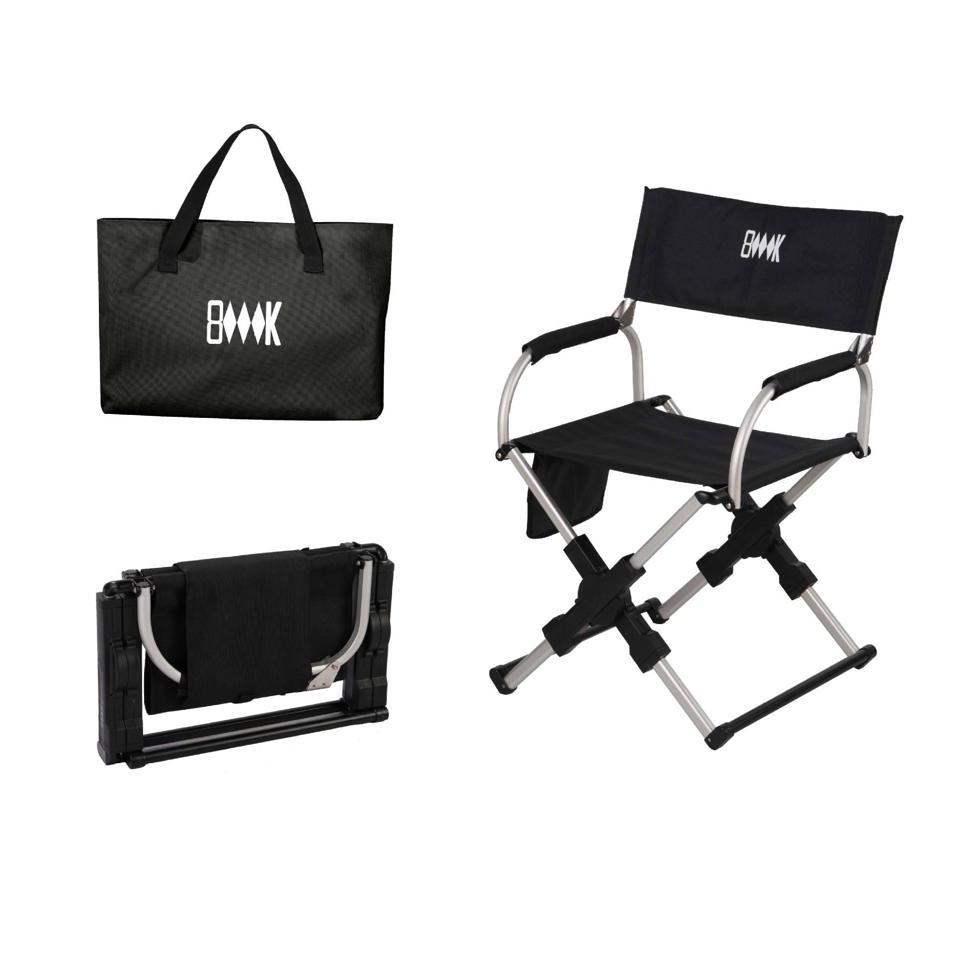 Outdoor Aluminum Folding Director Chair with