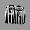 Retro Long Sleeve Football Jersey - Beckham Zidane Messi Ronaldo Classic Soccer Shirt