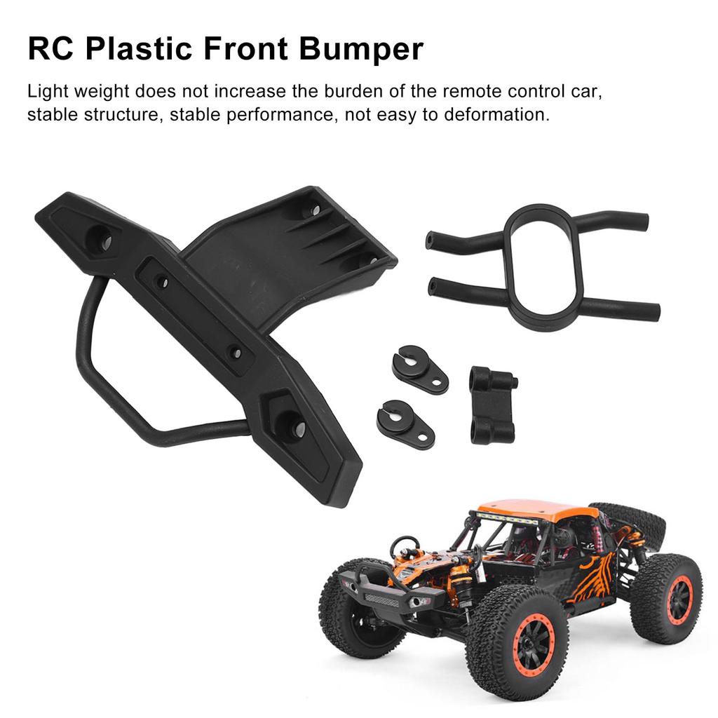 RC Plastic Front Bumper Desert Off Road Car Upgrade Parts for ZD Racing DBX‑10 1/10 RC Car