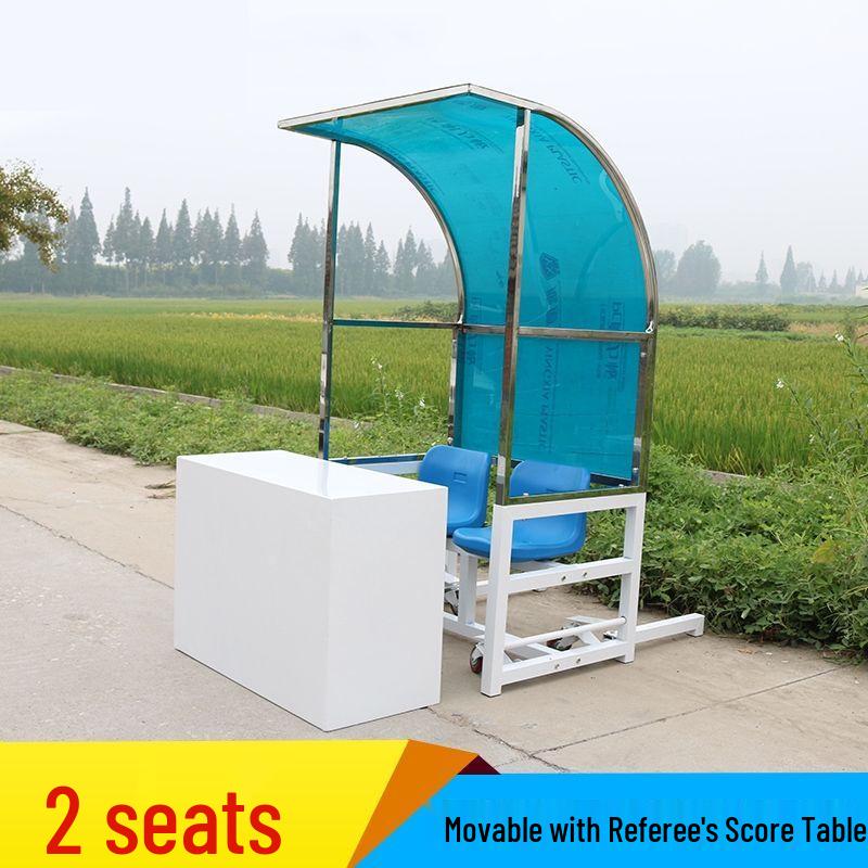 Premium 4-Seater Mobile Soccer Dugout