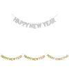 Festive Merry Christmas Happy New Year Banner Bunting For Home Party Decor