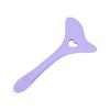 Eyeliner Aid Reusable Silicone Eye Makeup Tool with Cream Applicator for Eye Shadow Mascara Drawing Purple