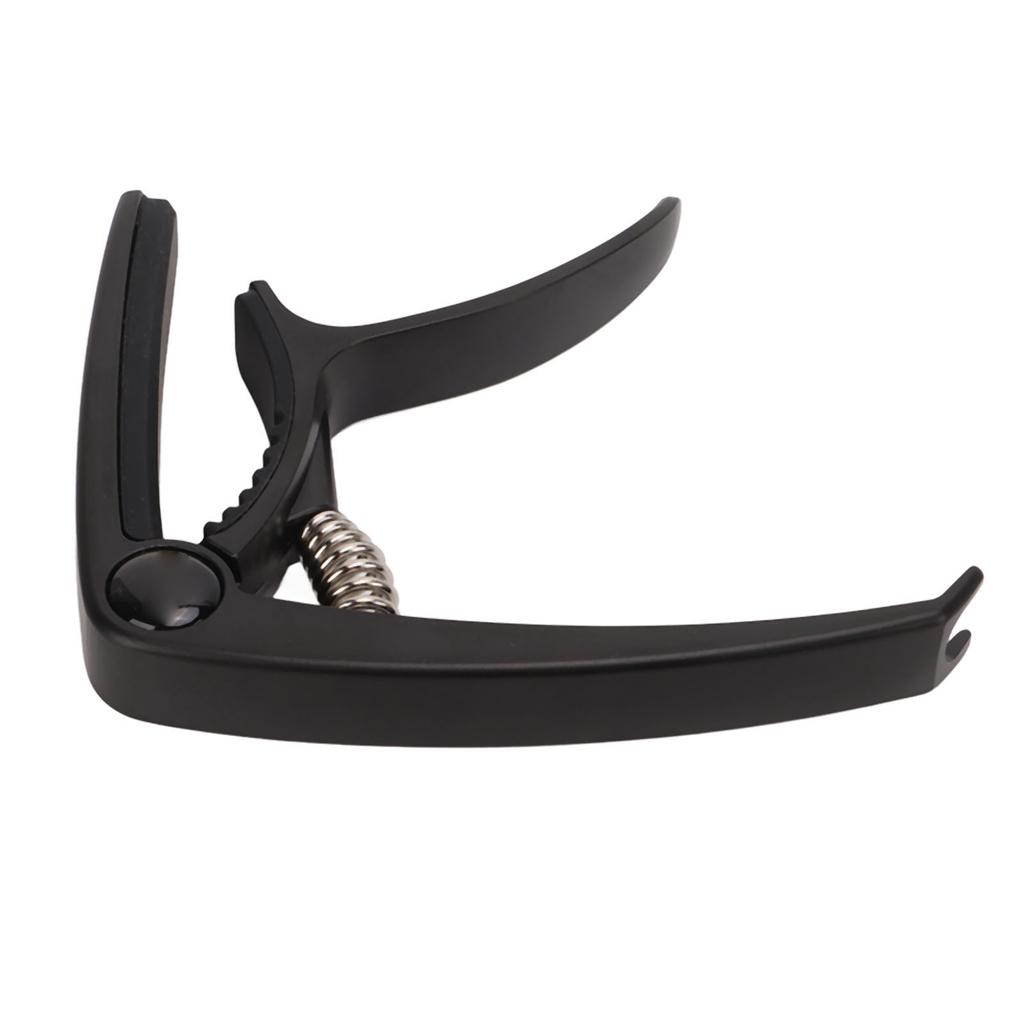 Guitar Capo Zinc Alloy Quick Tone Change Black Instrument Accessory for Bass Banjo