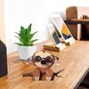 Wooden Animal Glasses Holder Display Stand for Office or Living Room Decor