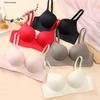Sujetador Push-Up para Mujer sin Costuras: Realza el Busto Pequeño, Anticaída, Sin Aros, Diseño de una Sola Pieza con Espalda Bonita.