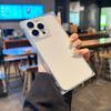 Square Transparent Soft Anti Drop Shockproof Phone Case Compatible With Apple Iphone