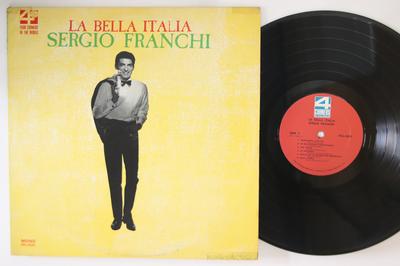 LP Record SERGIO FRANCHI - La Bella Italia FCL4221 FOUR CORNERS Italy Folk Used