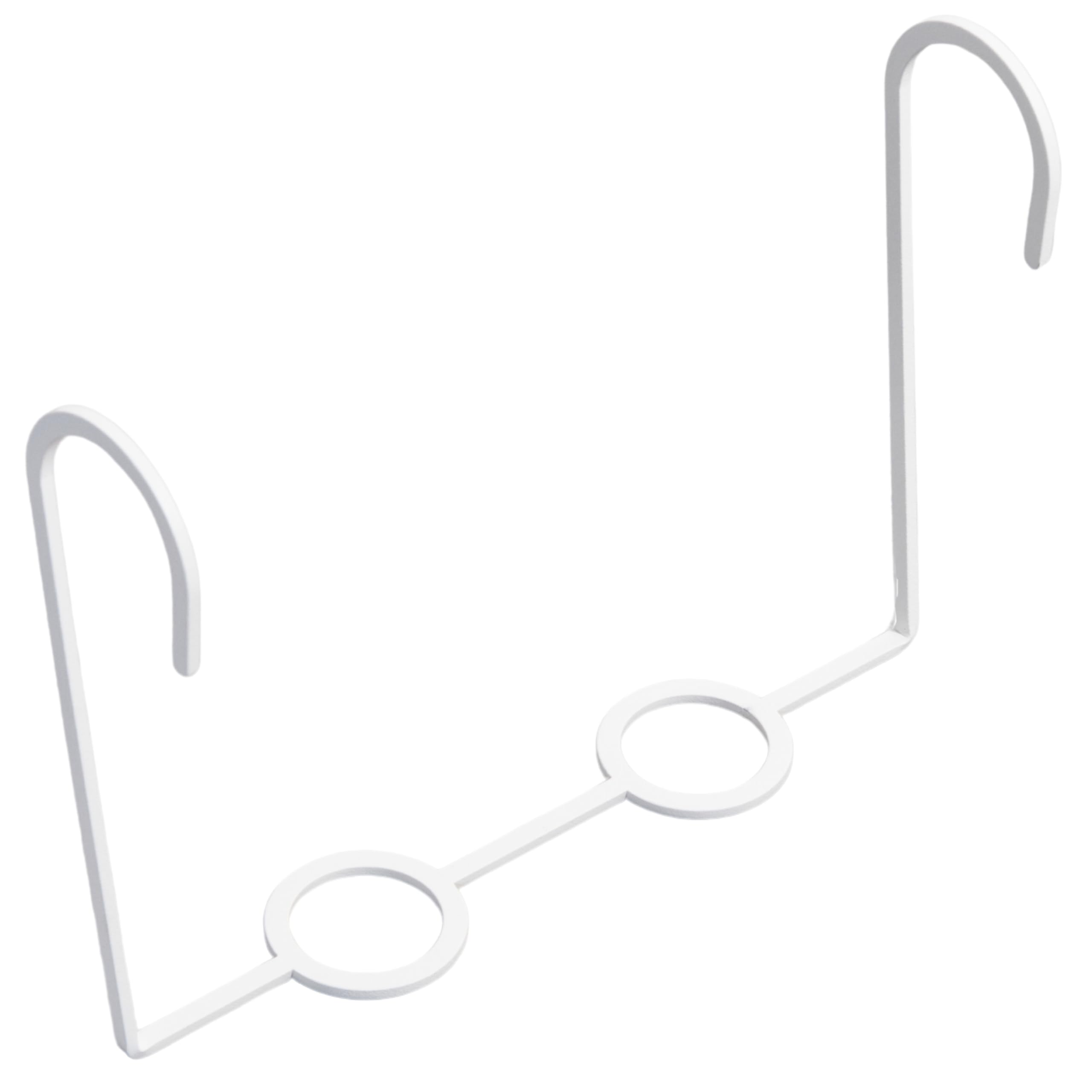 

красивая белая нержавеющая подвесная полка для шампуня MagoroLabo с крючками для подвешивания бутылок, плавающее хранилище для ванной TETUTO [Всегда сталь] [Сделано в Японии] 2 штуки белый