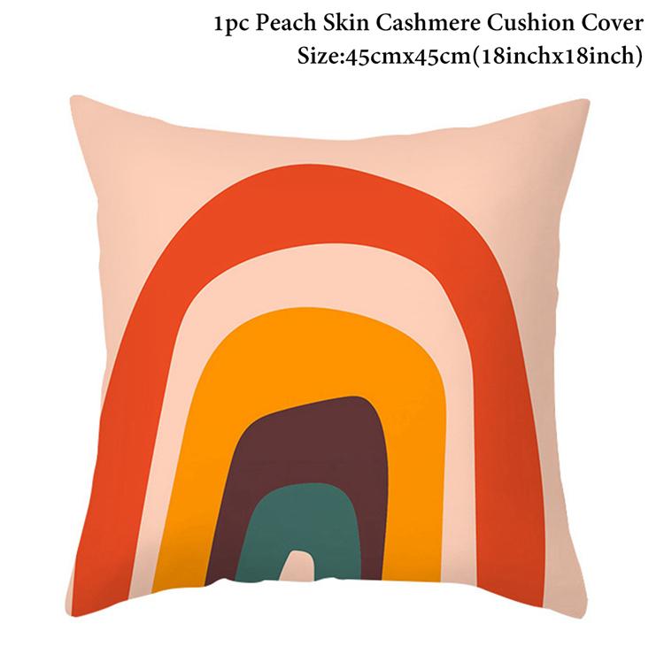 

Простая декоративная наволочка с абстрактным принтом листьев, декоративная наволочка, чехол для диванной подушки, домашняя наволочка 40x40cm