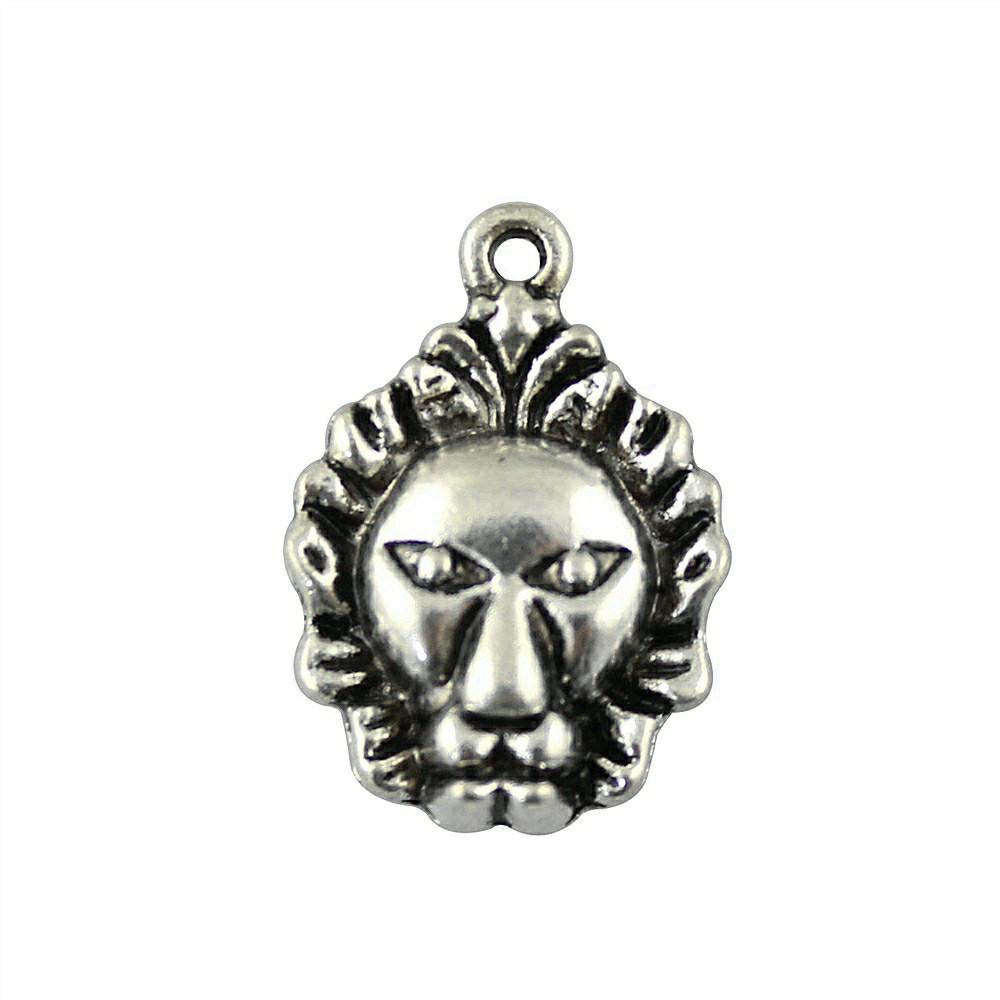 Retro Leopard Charms Metal Animal Pendants For Jewelry Making Handmade Supplies