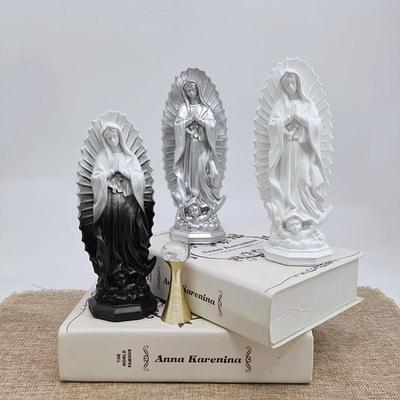 1PC Virgin Mary Resin Home Furnishings Entrance Decoration Church Crafts Shooting Props Decorative Ornaments