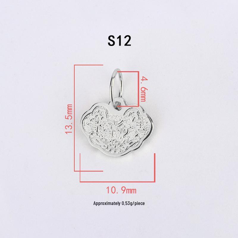 S925 Sterling Silver DIY Bracelet with Assorted Pendants